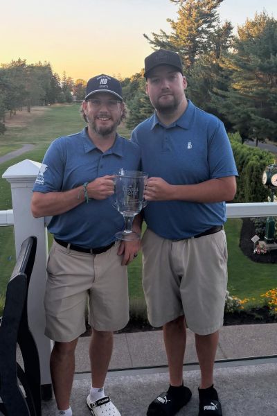 Overall Amateur Champions - Dylan Rayner & Stu Lenehan (Eaglequest Grandview)